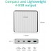 Zendure 100W USB-C Wall Charger Superport 4 Laptop Power Adapter with 2 PD Port (100W&amp;18W), 2 Zen+ USB Port 18W for MacBook Pro, HP XPS, iPhone 13 12 11/X, iPad Pro, Samsung S10, Switch etc-Black