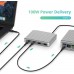 Zendure 100W USB-C Wall Charger Superport 4 Laptop Power Adapter with 2 PD Port (100W&amp;18W), 2 Zen+ USB Port 18W for MacBook Pro, HP XPS, iPhone 13 12 11/X, iPad Pro, Samsung S10, Switch etc-Black