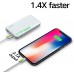 Portable Charger, JDB Ultra-Slim 5V/2.1A 5000mAh Power Bank External Battery Backup Pack, Compatible with iPhone and Other Android Smartphones