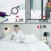 USB C Cable 1m 3.3ft, HANKN Nylon Braided USB Type C Cable 3A Fast Charging USB-C Metal Cord Data Sync Charger Cables for Samsung Galaxy Note Pixel PS5 Controller Switch Powerbank, Black