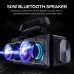 Bluetooth Speaker, BUGANI M118 Portable Bluetooth Speakers,50W High Volume,with Handheld Wired Mic Corded for Singing,IPX7 Waterproof,30H Playtime,10000mAh Power Bank,Parties,Outdoor