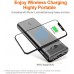 AIDEAZ Wireless Power Bank Portable Charger, USB-C 20000mah Battery Pack Fast Charging with LCD Display, Powerful Portable Charger compatible with iPhone12 Mini/12/12 Pro/12 Pro Max/11 Pro/XS and More