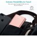 Portable Charger, BONAI 20000mAh Power Bank, 4-Port Output Aluminum Polymer Portable Battery Charger, 4.0A Max Input Compatible with iPhone 11 XR 8 7 6s Galaxy S20 S8 -Rose Gold