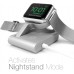 Apple Watch Charger and Stand (MFi Certified) Portable Foldable Design to Enable Nightstand Mode with Included Charger USB Cable Cord for Apple iWatch Series 1/2/3/4/5/6/SE for Home, Work or Travel