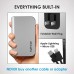 myCharge Portable Charger for iPhone Hub 10050 mAh Internal Battery Built in Cable (Lightning, Micro USB) Power Bank Fast Charging Wall Plug USB Battery Pack External Cell Phone Backup, 55 Hrs
