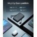 Portable Power Battery Bank Pack Charger for Cell Phones with Built in Cable, External Battery Fast Charging Mophie USB C Power Bank Charger 6000mAh, Small Mini Power Bank Battery Backup